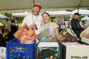 record vendors at home rule music festival